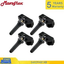 4PCS TPMS Tire Pressure Monitoring Sensor 56029481AB For Jeep Dodge RAM 2009 
