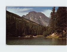 Postcard Mount Moran and Jenny Lake Grand Teton National Park Wyoming USA