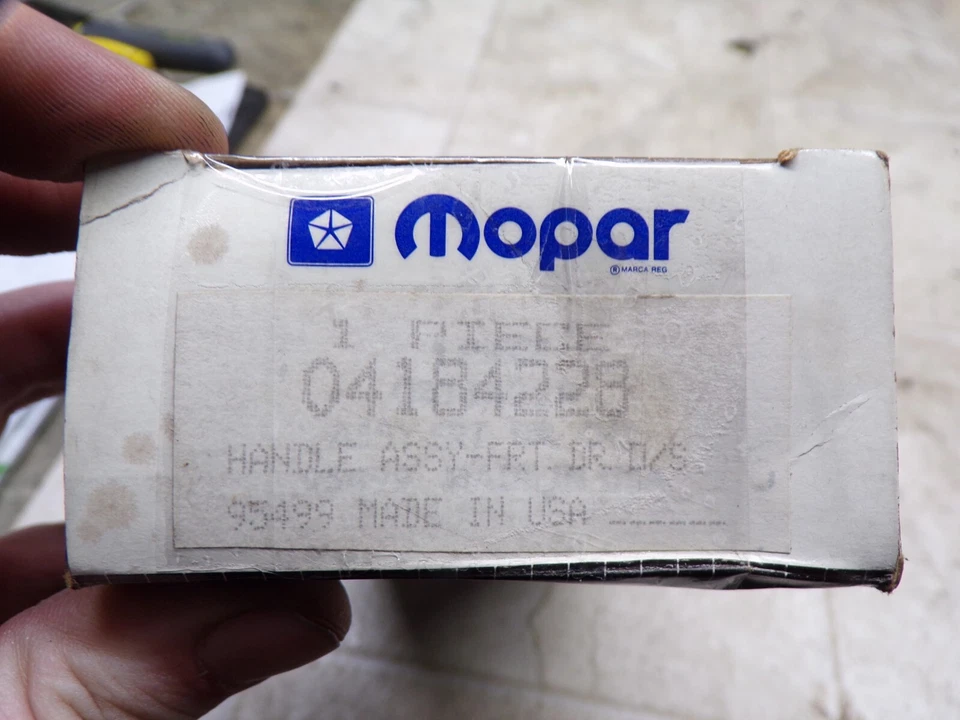 Dodge 600 1983-1988 *nuevo* montaje manija puerta exterior cromo mopar id-4184228 Foto 3 de 4