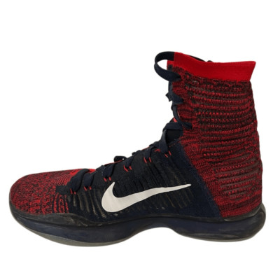 Nike Kobe 10 Elite High American Red Blue Basketball Shoes Mens 8 718763-614