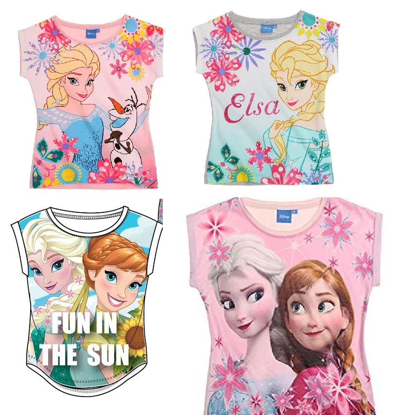 Disney Eiskönigin Elsa Anna Olaf Frozen T-Shirt Shirt Top - Bild 1 von 1