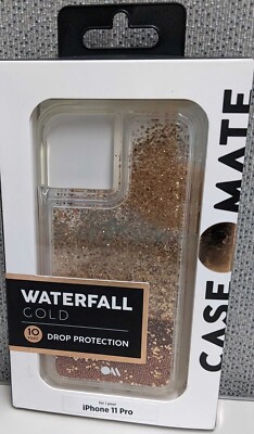 Case-Mate Waterfall Series Case for Apple iPhone 11 Pro - Gold