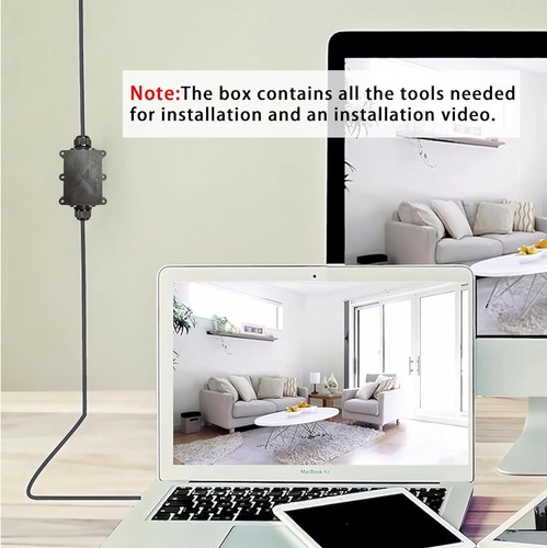 Starlink Cable Repair Kit,Repair Origina,IP68 Waterproof with Installation Tools - Afbeelding 4 van 5