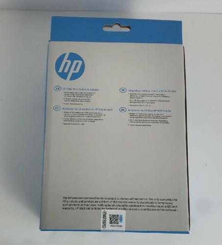 HP Hewlett Packard 90W Slim Combo AC Adapter Factory Sealed - Picture 2 of 3