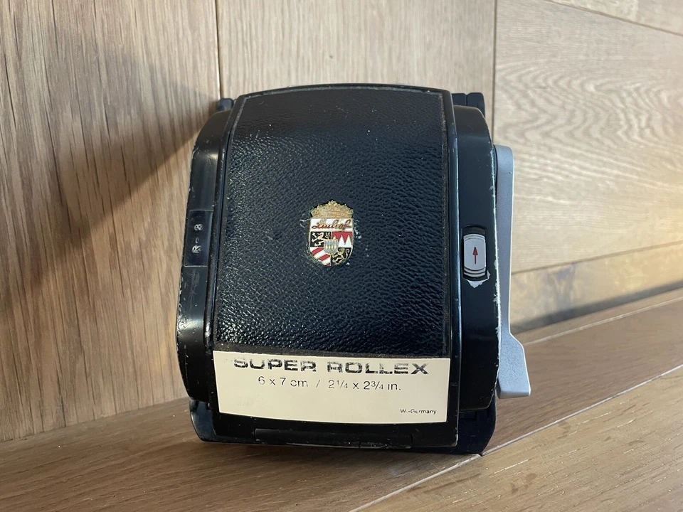 *Exc+5 in Box* Linhof Super Rollex 6x7 / 2¼x2¾ in. 120 Film Back for 4x5 Camera - Image 3 of 4