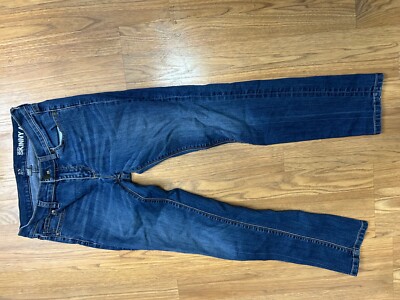 NY&C Women's Blue Jeans Low Rise Skinny Ankle Jeans Size 2, excellent condition
