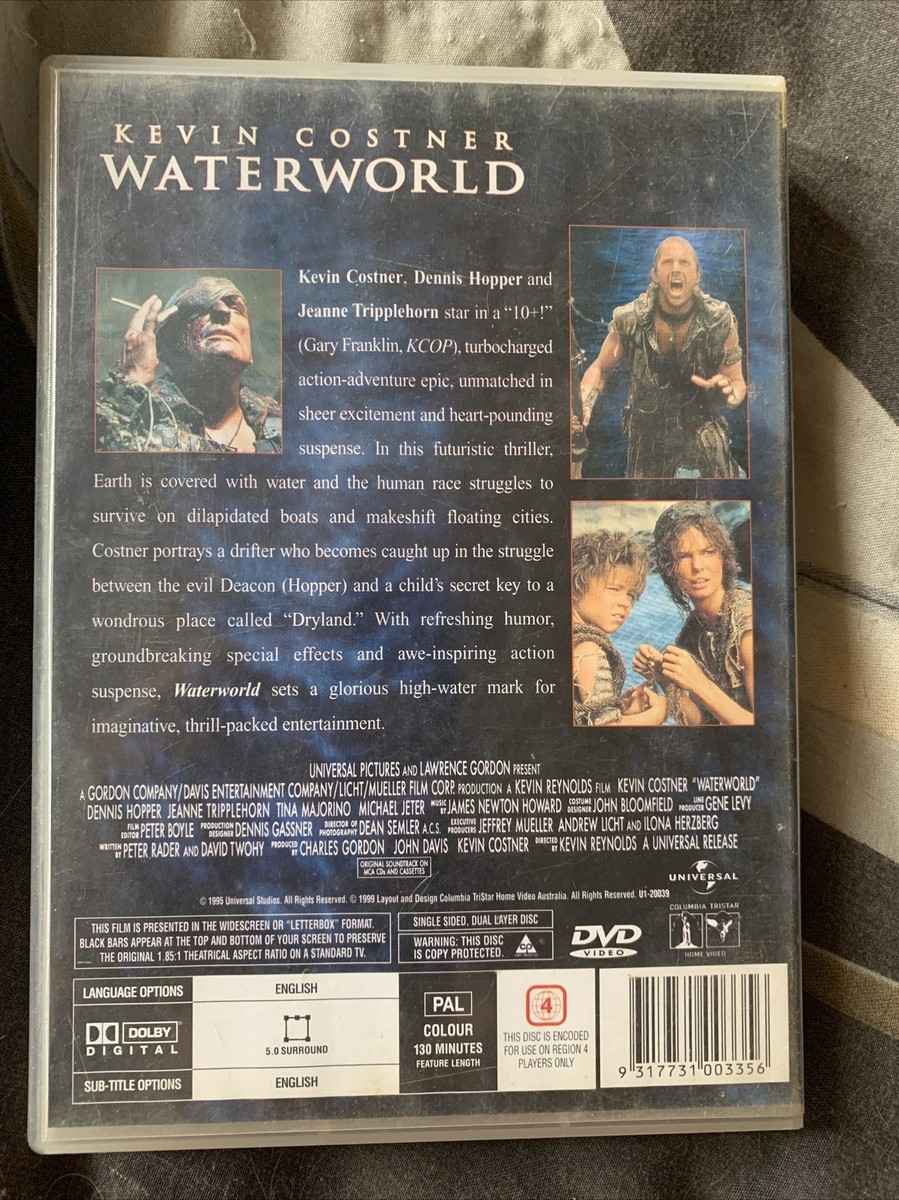 Waterworld (DVD, 1995)