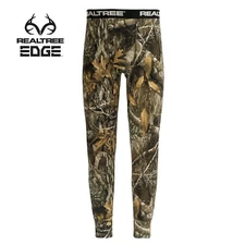 Men's Bottoms Performance Thermals Camouflage Realtree® EDGE Scent Control