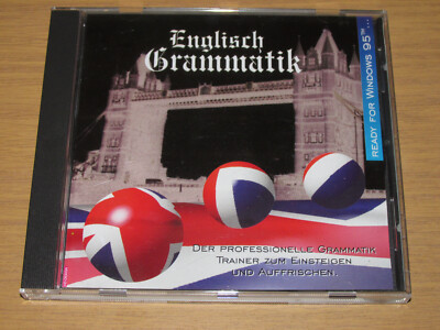 Englisch Grammatik, Trainer Windows 95 PC CD