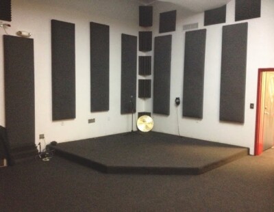 Thick Custom sound absorbing acoustic wall panels 4 Ft X 24 In Wide X 5 In Thick