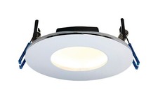 Image of Saxby 69882 OrbitalPLUS Chrome Warm WHite Ceiling Downlight