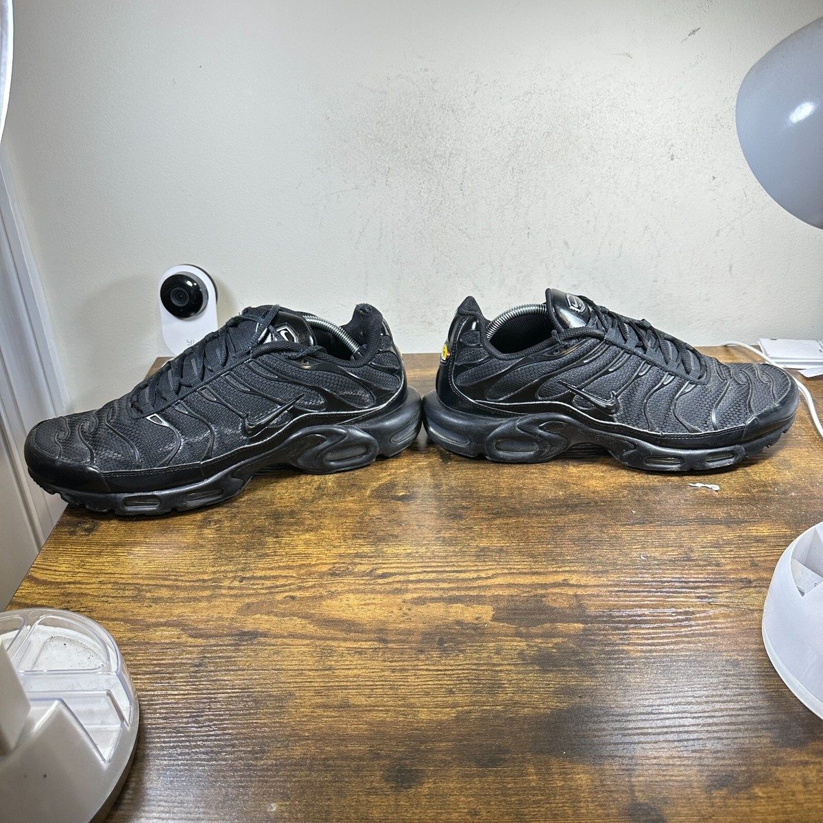 Nike Air Max Plus TN Triple Black 604133-050 Shoes Sneakers