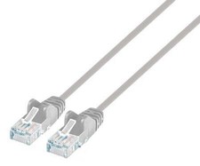 Intellinet Cavo patch di rete Cat6 UTP Slim 5 m grigio
