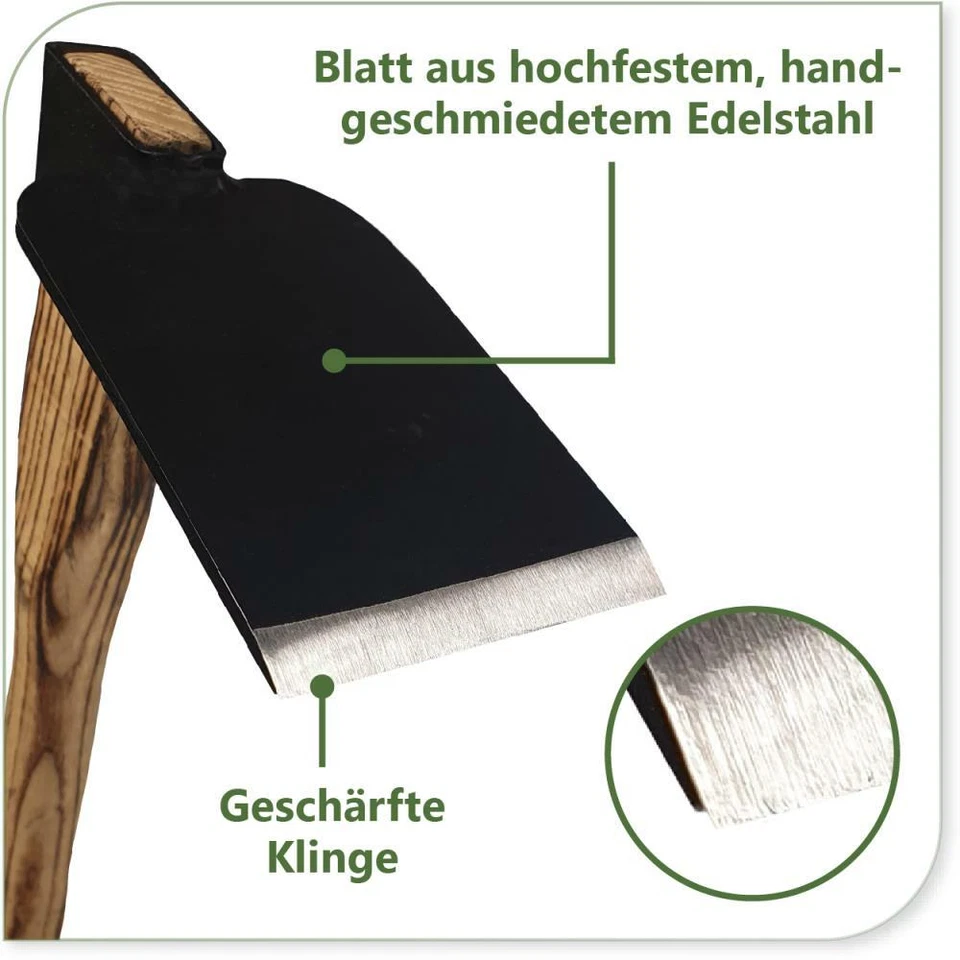 'Vintage' Gartenhacke (Hacke, Unkrauthacke, Platthacke) - Bild 4 von 4