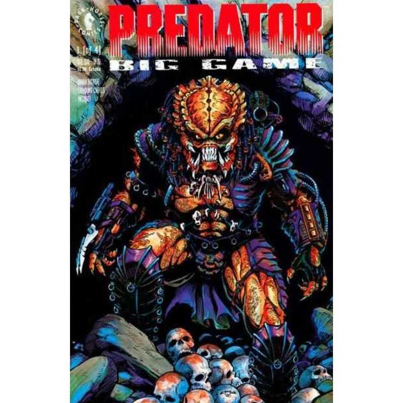 Predator: Big Game #1 in Near Mint condition. Dark Horse comics [a%