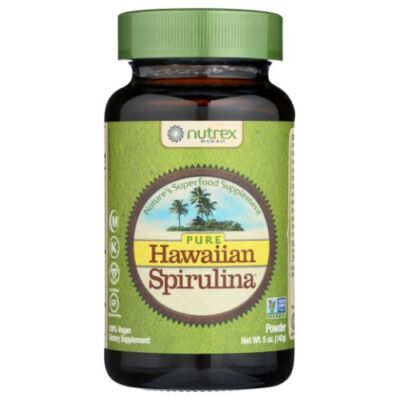 Hawaiian Spirulina  Powder 16 Oz By Nutrex Hawaii