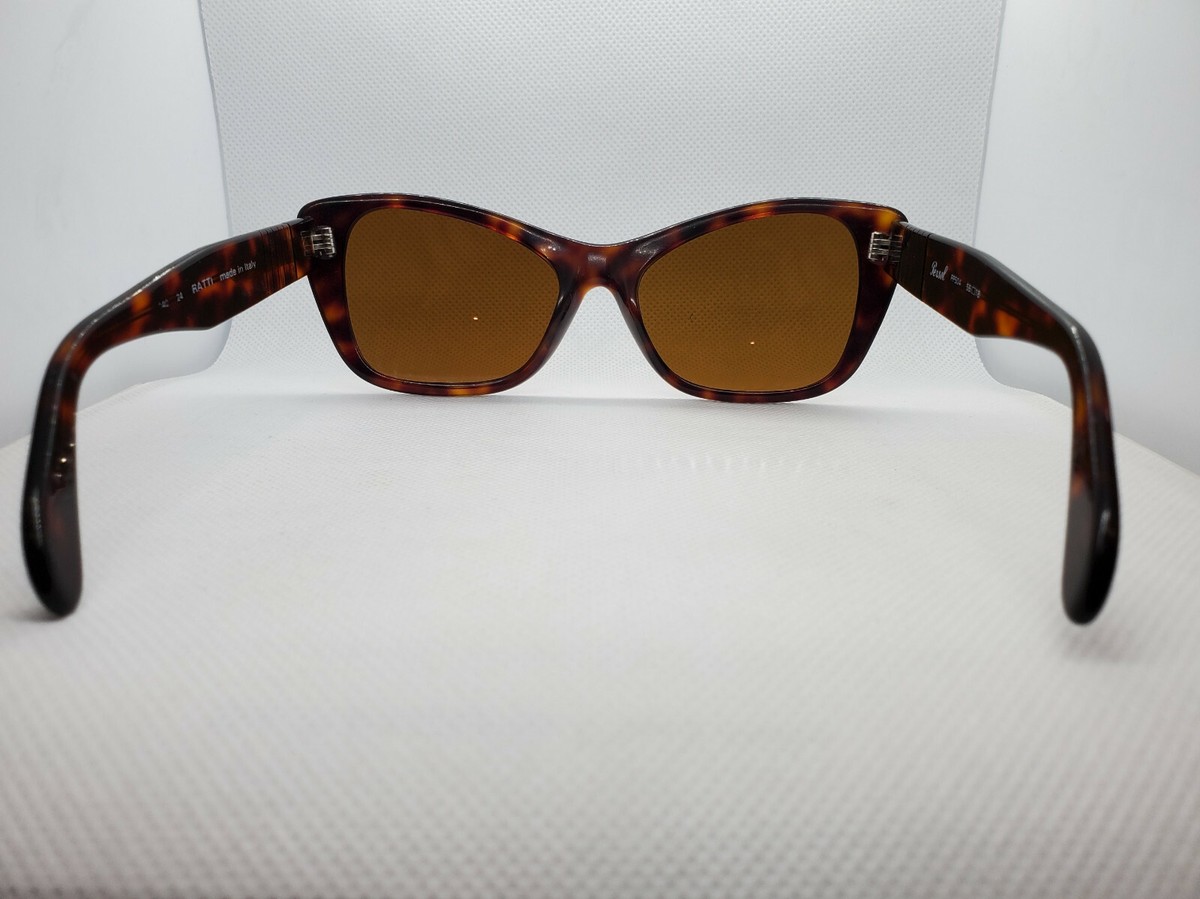 PERSOL PP504 RATTI Vintage Tortoise Sunglasses PERSOL PP504 RATTI Vintage Tortoise Sunglasses w/ Brown Lens  main image 3