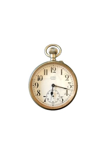 Vintage Arly Milking Scene 15 Jewel Mechanical Pocket Watch  display picture 2