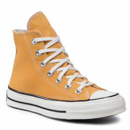 Converse Unisex Chuck Taylor All Star 70 Hi Top Basketball Shoe, Yellow, 10