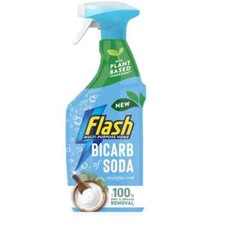 Flash 800ml Bicarbonate Of Soda Multi purpose Cleaning Spray Brilliant Shine