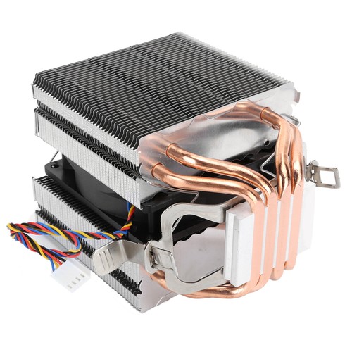 PC CPU Fan Cooler 4 Heat Pipe Backplane For LGA 2011 1366 1150 1151 1155 1156 - Afbeelding 7 van 12