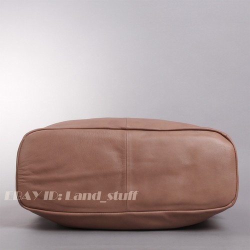 Oroton Slouch Large Baux-Gather Tote Mink Leather Bucket bag Purse NWT AUD$798 - Bild 9 von 13