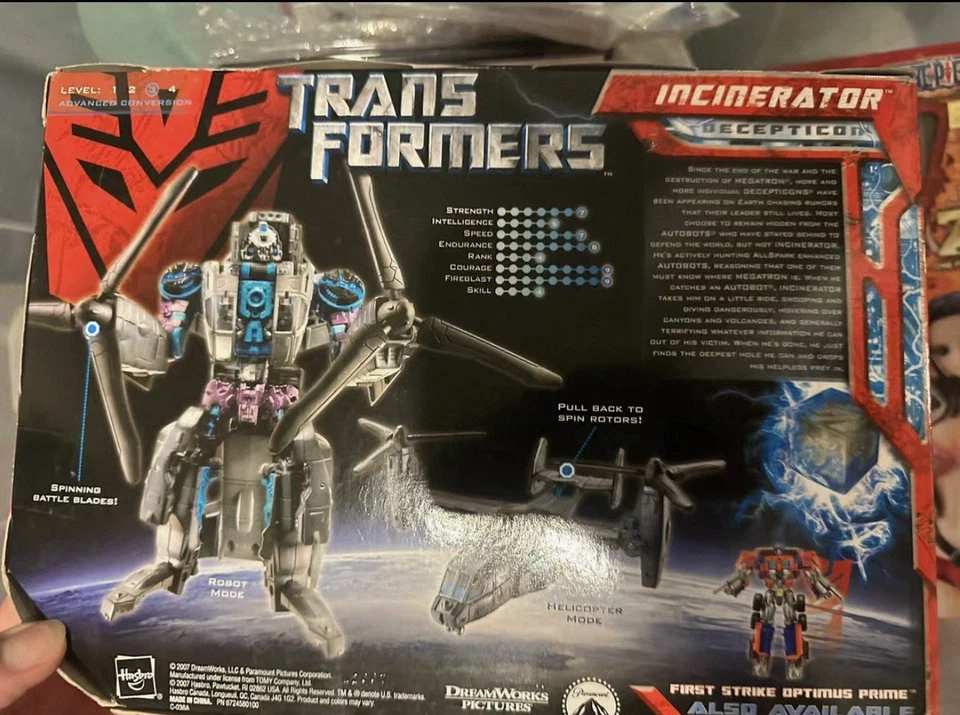 NEW MD-22 Transformers Allspark Power Black Incinerator Takara 2007 - Image 2 of 3