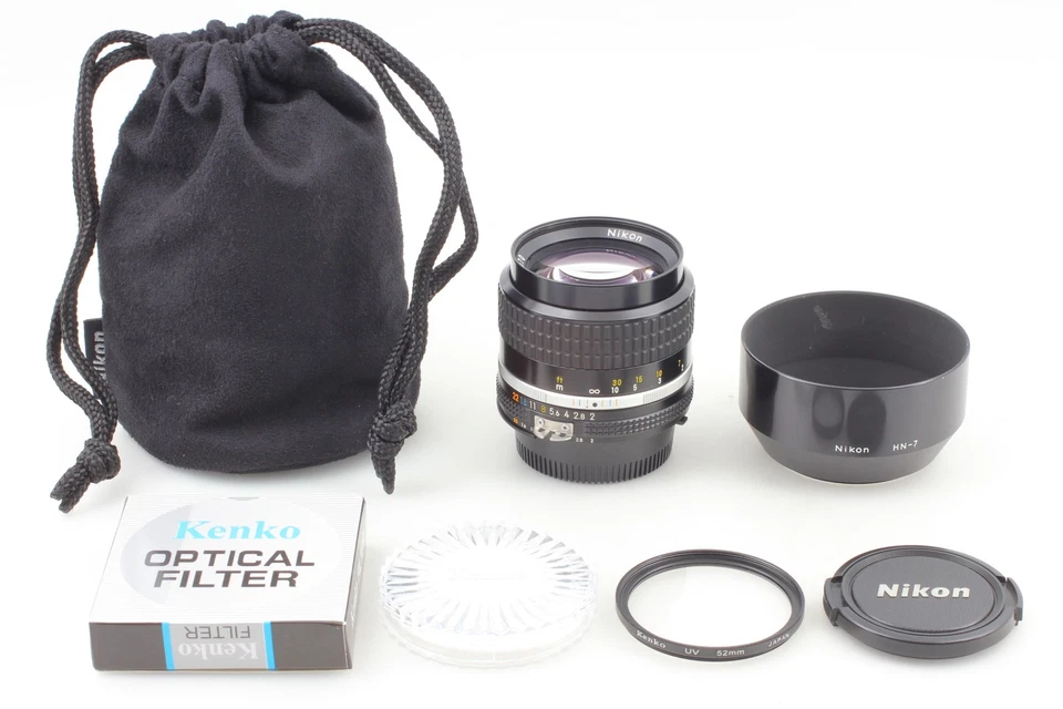 Tested! [Almost MINT] Nikon Ai-s 85mm f/2 Portrait Ais Nikkor MF Lens From JAPAN - Image 3 of 4