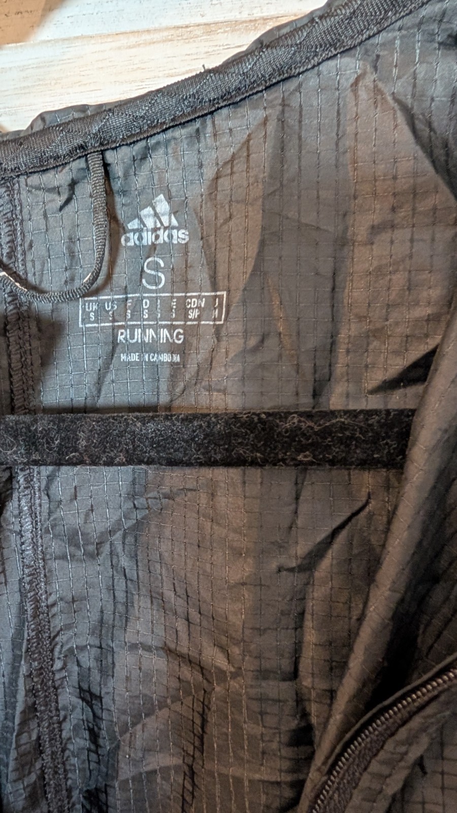 Adidas Response Running Wind Jacket Activewear Bl… - image 3