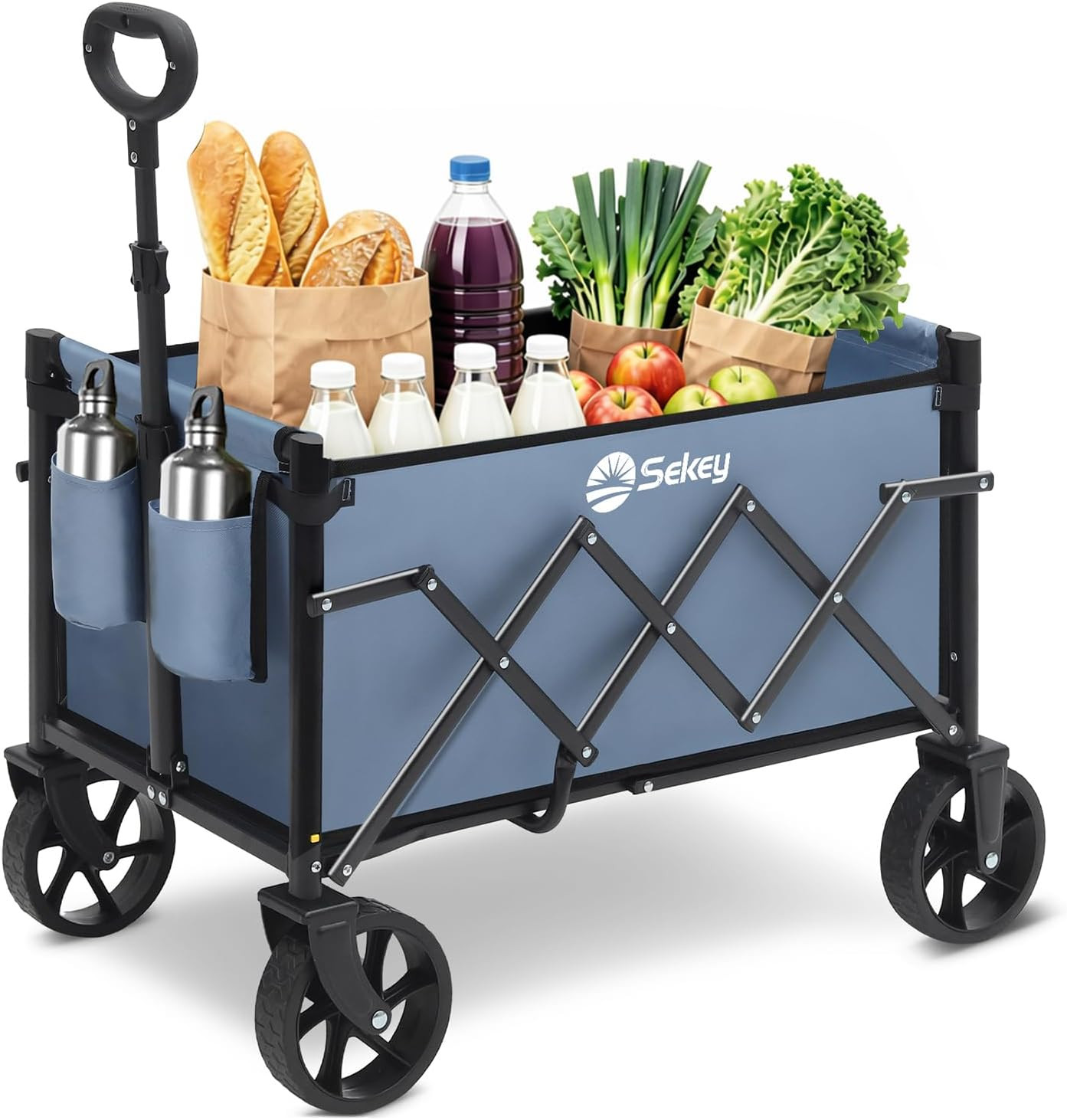 Carrello Multi-uso Pieghevole Manic 60L | Design Compatto 80KG
