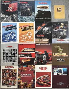 Lot of 27 Lionel Train Catalogs 1977 To 1994