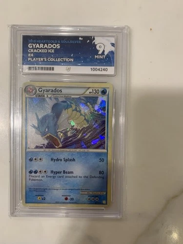 Gyarados 2010 HeartGold & SoulSilver Cracked Ice Holo #4/123 Ace 9