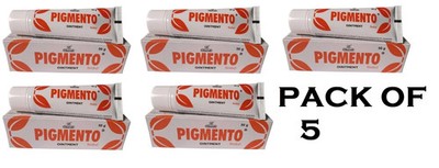 Charak Pigmento Ayurvedic Ointment   50g Each for Natural Skin Tone pack Of 5