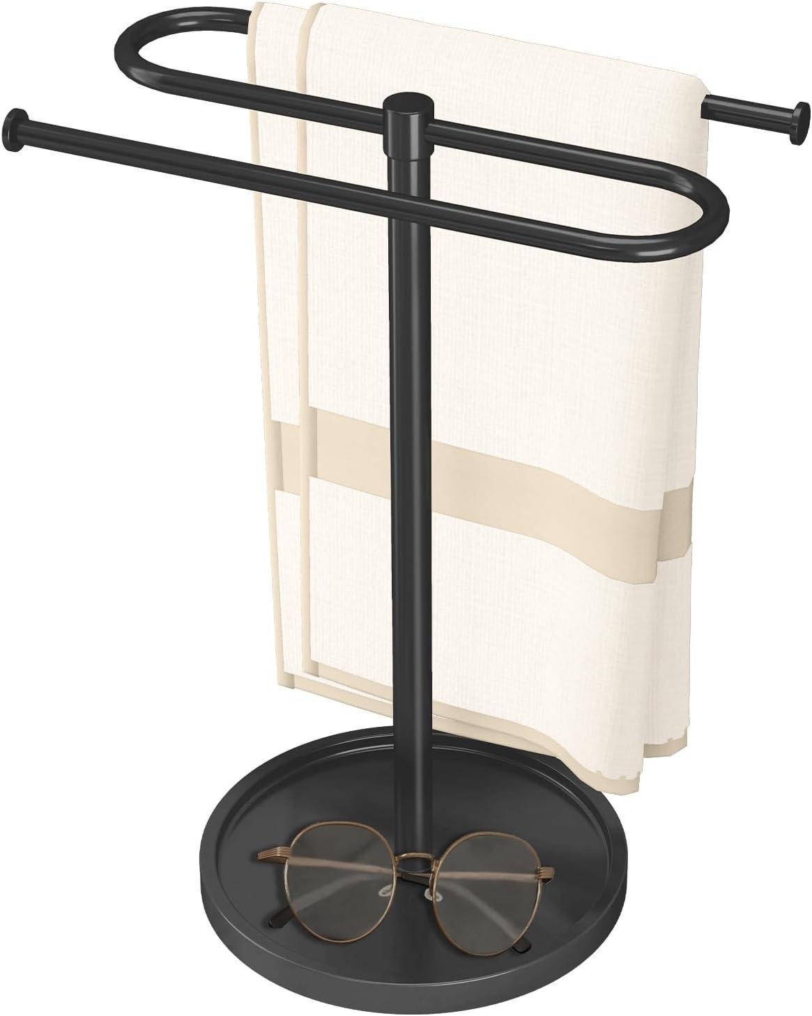 Holder Stand, Stainless Steel Hand Rack For Bathroom Black