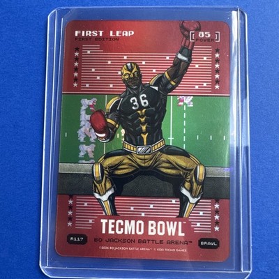 Bo Jackson Battle Arena Tecmo Bowl FIRST LEAP LeRoy Butler Red Brawl R117
