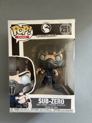 Funko Pop! Vinyl Mortal Kombat Sub-Zero #251 Multicolor Original Packaging