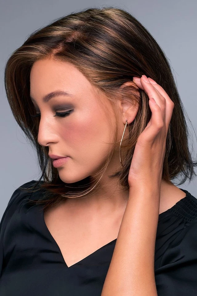 Cameron Lite | Jon Renau Wigs | Lace Front Monotop | Hand Tied - Image 2 of 3