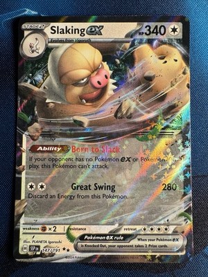 Pokémon TCG Slaking EX 147/191 Surging Sparks Double Rare Card (NM ...
