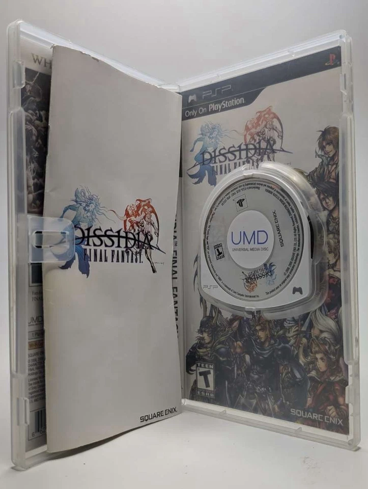 LOTE Dissidia y Final Fantasy Sony PSP Completo En Caja Foto 3 de 4