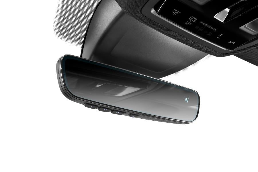 Genuine OEM Volkswagen VW Enhanced Rear View Mirror With Homelink