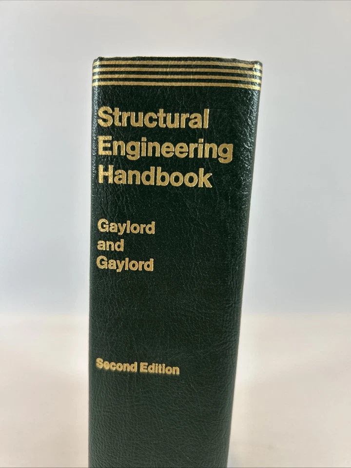 Structural Engineering Handbook Gaylord 2nd Edition McGraw-Hill Civil Engineer - Image 2 of 4