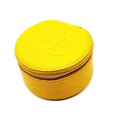 NO TARIFF Chanel Jewerlycase cariar Yellows 3893566 2334538