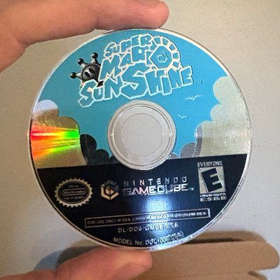 Nintendo Super Mario Sunshine Disc Only (GameCube, 2002) E, NTSC-U/C