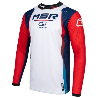 Msr  Nxt Grid Jersey - Red/White/Blue - Large - 216-182-0015