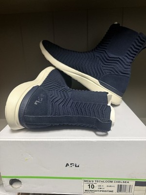 NIB APL Men's Techloom Chelsea Sneaker Boot In Blue Size:10