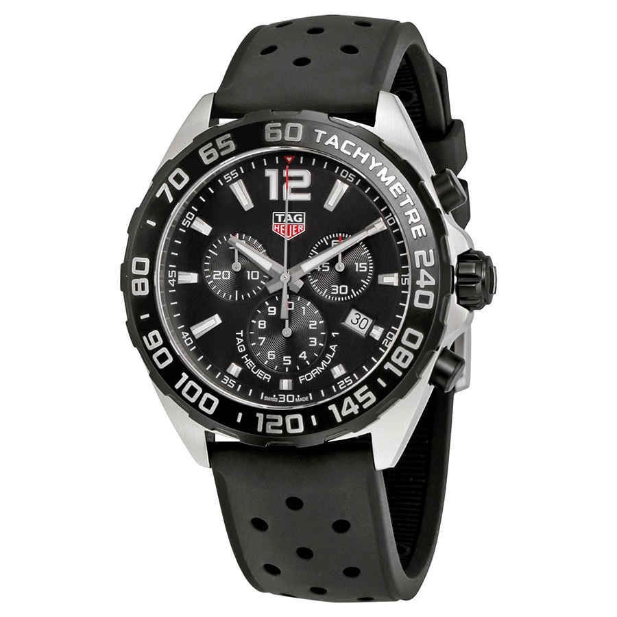 Tag Heuer Formula 1 Chronograph Black Dial Men Watch CAZ1010.FT8024