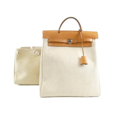 Authentischer Hermes Herbag Sac Ad 030116CK Rucksack #260-008-380-4700