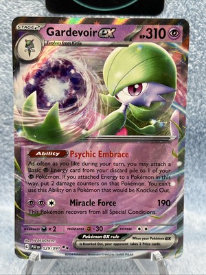 Gardevoir ex 086/198 Scarlet & Violet Base Double Rare Pokemon TCG