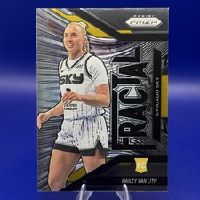 2025 Panini Prizm WNBA Hailey Van Lith Fractal #15 Rookie RC Chicago Sky