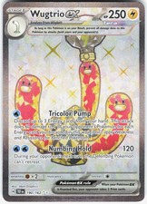 Wugtrio ex 190/162 Temporal Forces Ultra Rare Holofoil Pokemon NM